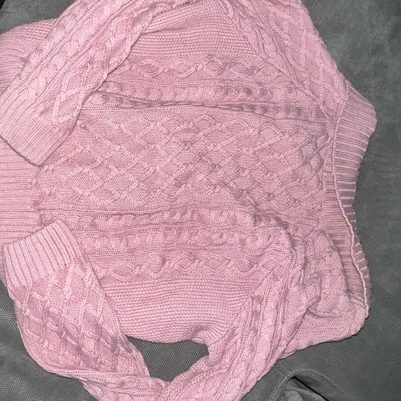 Kith Pink Cable Knit Girl’s Sweater - Picture 7 of 9